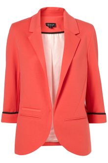Topshop Ponte Boyfriend Blazer - Lyst