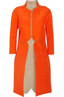 Lela Rose Reversible Silk and Linen Coat - Lyst
