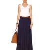 Michael Kors Tiered Maxi Skirt Womens Navy in Blue (navy) - Lyst