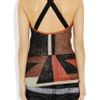 Proenza Schouler Printed Coated Knitted Top in Orange - Lyst