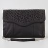 Rebecca Minkoff Cheetah Beau Oversized Clutch in Black - Lyst