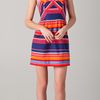 Shoshanna Frannie Striped Strapless Dress in Multicolor - Lyst