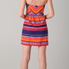 Shoshanna Frannie Striped Strapless Dress in Multicolor - Lyst