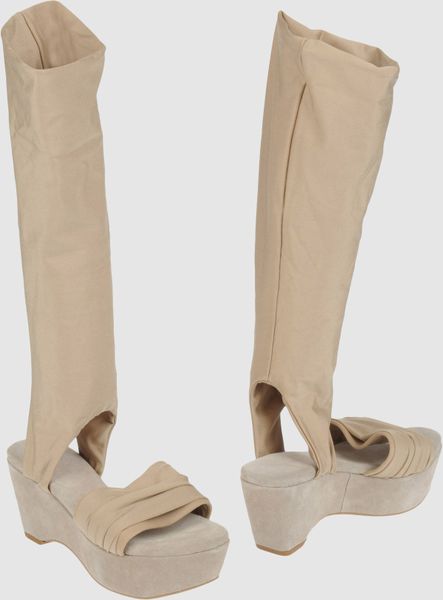 Strategia Wedges in Beige (sand) - Lyst