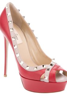 Valentino Studded Pump - Lyst