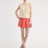 Alice + Olivia Sasha Sequined Bubble Top in Beige (nude) - Lyst