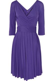 BCBGMAXAZRIA Cruz Pleated Crepejersey Dress - Lyst