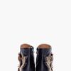 Chloé Black Studded Booties in Black - Lyst