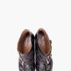 Chloé Black Studded Booties in Black - Lyst