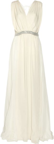 Chloé Silk Chiffon Gown - Lyst
