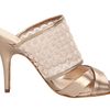Delman Sandals Evitt in Beige (n) - Lyst