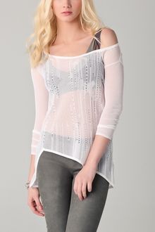 Helmut Lang Asymmetrical Sweater - Lyst