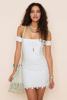 Nasty Gal Kristine Crochet Dress - Lyst