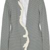 Stella Mccartney Ray Printed Crepe Jacket in Gray (blue) - Lyst