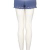 Topshop Knitted Crochet Dip Dye Shorts in Blue (white) - Lyst
