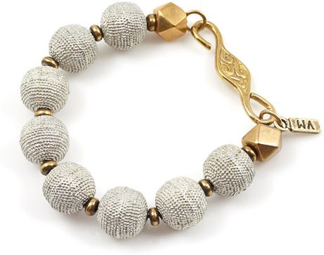 Vanessa Mooney Clara Bracelet in White - Lyst