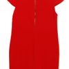 Alice + Olivia Alice Olivia Diaz Boxy Shift Dress in Red - Lyst