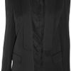Balmain Wool and Linenblend Jacket in Black - Lyst