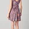 Cacharel Blue Print Dress in Purple (blue) - Lyst