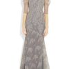 Erdem Pandora Lace Gown in Gray (rose) - Lyst