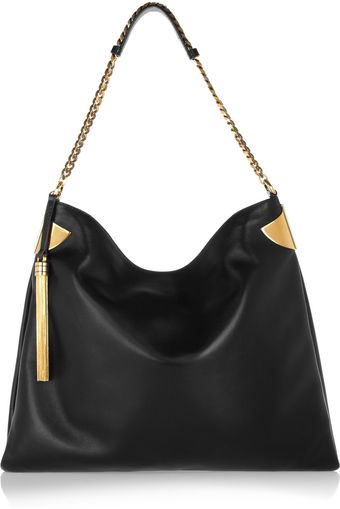 Gucci Large Leather Shoulder Bag - Lyst