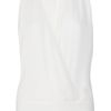 Gucci Silkgeorgette Bodysuit in White - Lyst