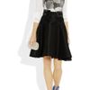 Jason Wu Printed Jersey Top in Black (ivory) - Lyst