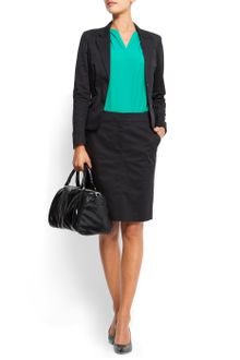Mango Slim-fit Suit Jacket - Lyst