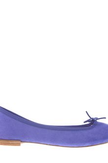 Repetto Velvet Goat Ballerina Shoes - Lyst