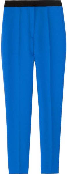 Sandro Piccolo Tapered Crepe Pants - Lyst