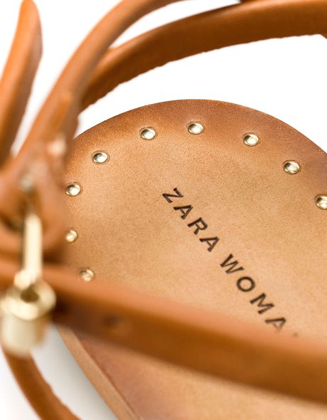 brown thin strap sandals