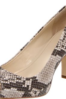 Calvin Klein Womens Kail Patent Platform Opentoe Pump - Lyst