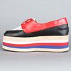 Jeffrey Campbell The Top Platform in Red and Black Combo in Multicolor (red) - Lyst