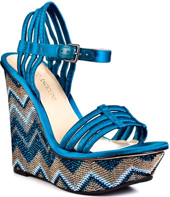 Enzo Angiolini Dambra Turquoise Fabric - Lyst