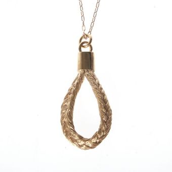  Magnitude Plait Fishbone Pendant Auburn 