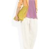 Chloé Pleated Wideleg Twill Pants in Beige (cream) - Lyst
