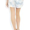 Isabel Marant Eloa Marbledyed Cotton Shorts in Blue - Lyst