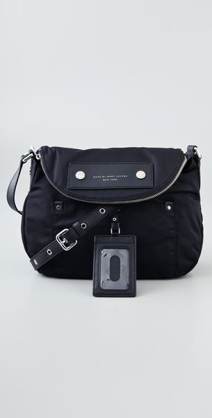 Marc By Marc Jacobs Preppy Nylon Natasha Bag in Black - Lyst