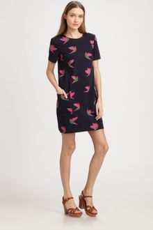 Marc By Marc Jacobs Night Bird Knit Dress - Lyst