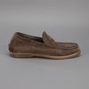 Migliore Suede Moccasin Shoes in Brown for Men - Lyst