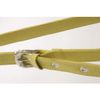 Sabrina Tach Tajos Lime Suede Leather Bag Made To Order in Yellow (floral) - Lyst