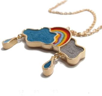 Serena Chen Rainbow Day Necklace - Lyst