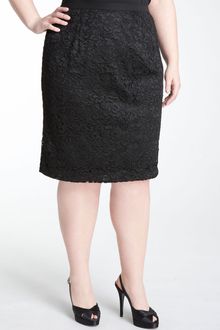Adrianna Papell Lace Skirt - Lyst