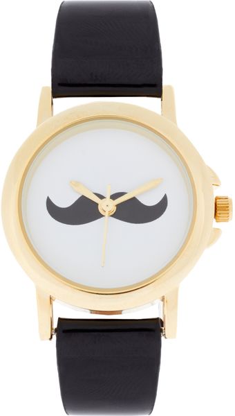  Moustache Face Watch 
