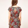 Asos Collection Asos Skater Dress in Floral Print in Floral (red) - Lyst
