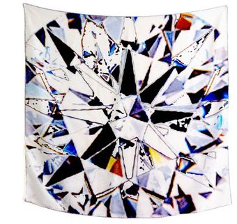 Ayako Kanari Facets - Scarf (white) - Lyst