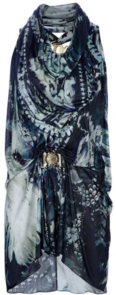 Balmain Eagle Print Top - Lyst