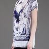 Balmain Eagle Print Tshirt in White - Lyst