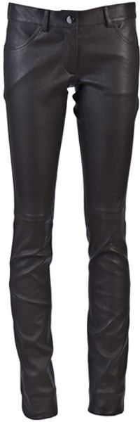  Skinny Leather Trouser 