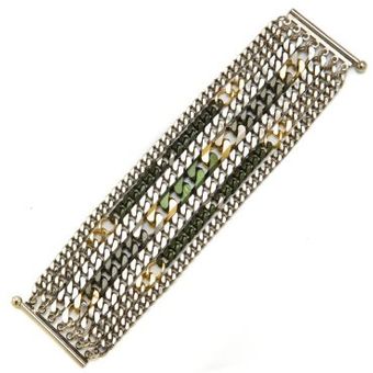 Byrufina Sturdy Sleek Bracelets Green - Lyst